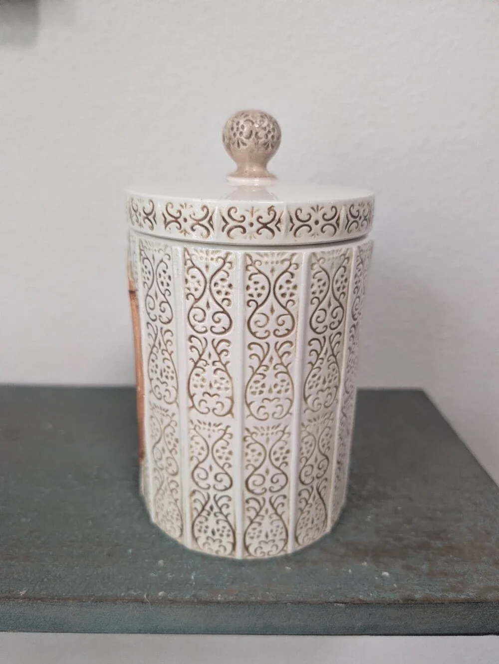 Sears Roebuck 1978 Kitchen Canister Country Coordinates Pioneer Women Japan 7.5